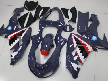 Cheapest 2006-2007 Grey Shark Kawasaki ZX10R Replacement Fairings Canada