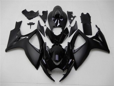 Cheapest 2006-2007 Matte Black Suzuki GSXR 600/750 Bike Fairings Canada