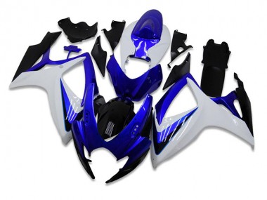 Cheapest 2006-2007 Blue White Suzuki GSXR 600/750 Motorbike Fairing Canada