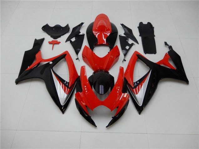 Cheapest 2006-2007 Red Black Suzuki GSXR 600/750 Replacement Motorcycle Fairings Canada Cheapest 2006-2007 Red Black Suzuki GSXR 600/750 Replacement Motorcycle Fairings Canada