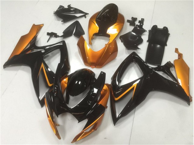 Cheapest 2006-2007 Black Orange Suzuki GSXR 600/750 Motor Fairings Canada Cheapest 2006-2007 Black Orange Suzuki GSXR 600/750 Motor Fairings Canada