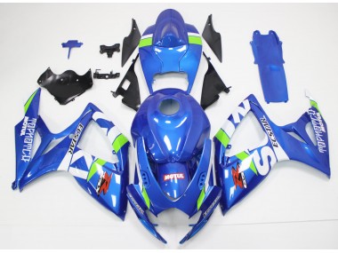Cheapest 2006-2007 Blue White Suzuki GSXR 600/750 Motorcycle Fairings Canada