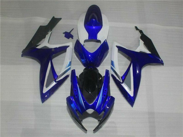 Cheapest 2006-2007 Blue White Suzuki GSXR 600/750 Bike Fairing Canada Cheapest 2006-2007 Blue White Suzuki GSXR 600/750 Bike Fairing Canada