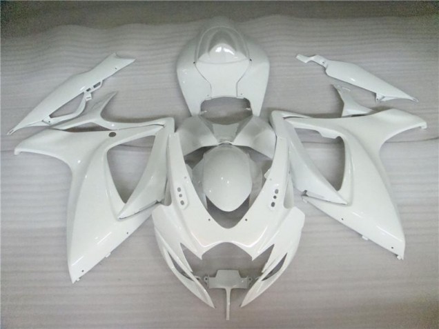 Cheapest 2006-2007 Pearl White Suzuki GSXR 600/750 Motorbike Fairing Canada Cheapest 2006-2007 Pearl White Suzuki GSXR 600/750 Motorbike Fairing Canada