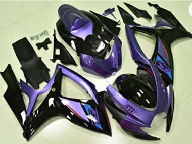 Cheapest 2006-2007 Purple Black Suzuki GSXR 600/750 Replacement Motorcycle Fairings Canada
