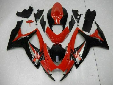 Cheapest 2006-2007 Red Suzuki GSXR 600/750 Bike Fairing Kit Canada