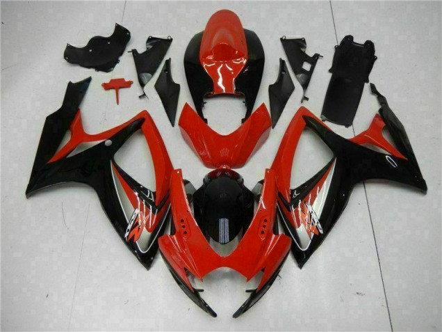Cheapest 2006-2007 Red Suzuki GSXR 600/750 Bike Fairing Kit Canada Cheapest 2006-2007 Red Suzuki GSXR 600/750 Bike Fairing Kit Canada