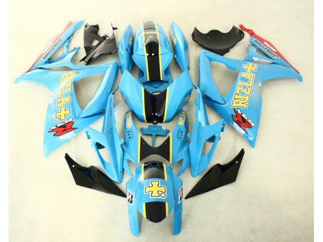 Cheapest 2006-2007 Blue Black Suzuki GSXR 600/750 Replacement Fairings Canada Cheapest 2006-2007 Blue Black Suzuki GSXR 600/750 Replacement Fairings Canada