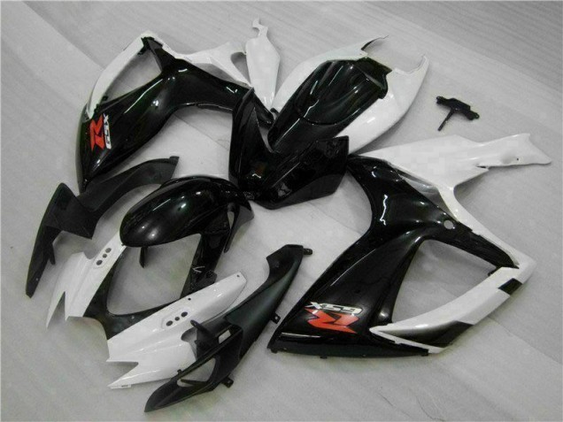 Cheapest 2006-2007 White Black Suzuki GSXR 600/750 Motorcycle Fairings Kit Canada Cheapest 2006-2007 White Black Suzuki GSXR 600/750 Motorcycle Fairings Kit Canada