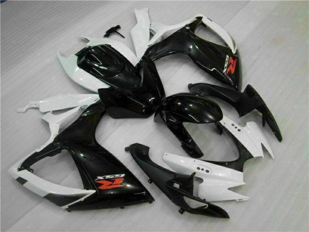 Cheapest 2006-2007 White Black Suzuki GSXR 600/750 Motorcycle Fairings Kit Canada Cheapest 2006-2007 White Black Suzuki GSXR 600/750 Motorcycle Fairings Kit Canada