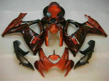 Cheapest 2006-2007 Red Suzuki GSXR 600/750 Motorbike Fairings Canada