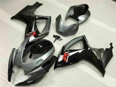 Cheapest 2006-2007 Silver Grey Suzuki GSXR 600/750 Motorcycle Fairing Kit Canada