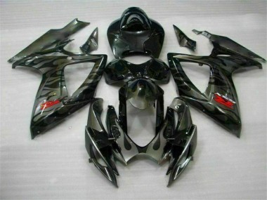 Cheapest 2006-2007 Black Suzuki GSXR 600/750 Bike Fairing Canada