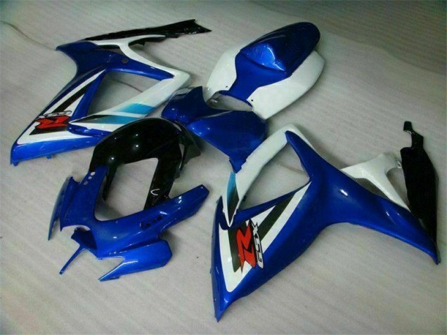 Cheapest 2006-2007 Blue White Suzuki GSXR 600/750 Bike Fairings Canada Cheapest 2006-2007 Blue White Suzuki GSXR 600/750 Bike Fairings Canada