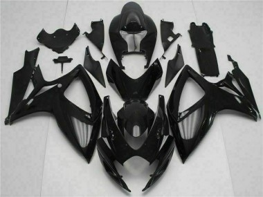 Cheapest 2006-2007 Black Suzuki GSXR 600/750 Bike Fairing Kit Canada