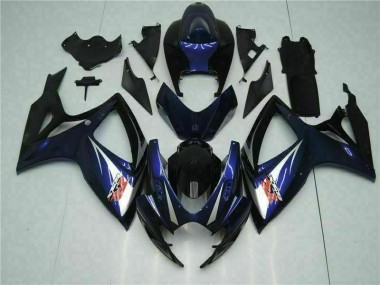 Cheapest 2006-2007 Black Blue Suzuki GSXR 600/750 Motorbike Fairing Kits Canada