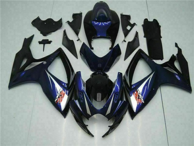 Cheapest 2006-2007 Black Blue Suzuki GSXR 600/750 Motorbike Fairing Kits Canada Cheapest 2006-2007 Black Blue Suzuki GSXR 600/750 Motorbike Fairing Kits Canada