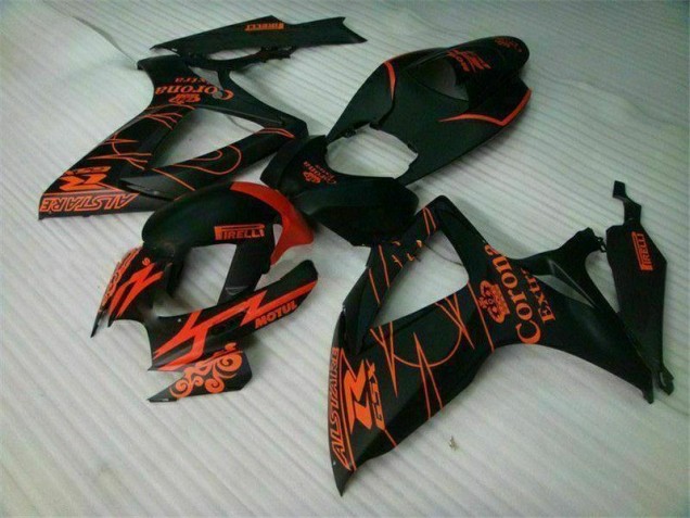 Cheapest 2006-2007 Black Suzuki GSXR 600/750 Motorcycle Fairings Kits Canada Cheapest 2006-2007 Black Suzuki GSXR 600/750 Motorcycle Fairings Kits Canada