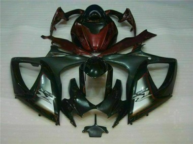 Cheapest 2006-2007 Black Red Suzuki GSXR 600/750 Motorcycle Fairings Canada
