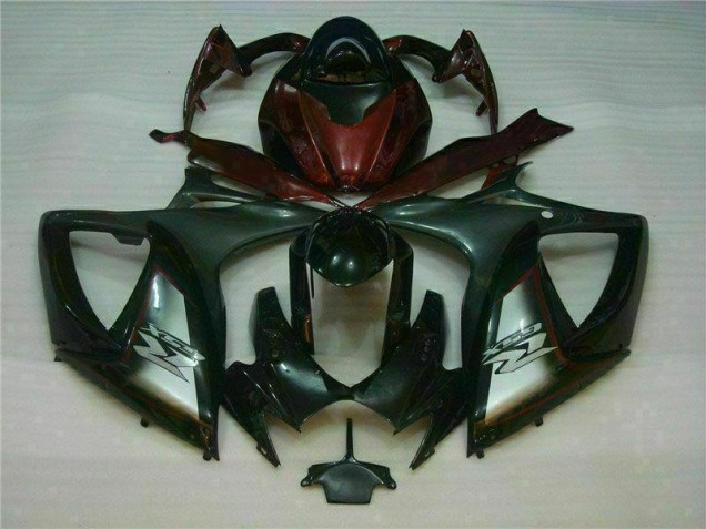 Cheapest 2006-2007 Black Red Suzuki GSXR 600/750 Motorcycle Fairings Canada Cheapest 2006-2007 Black Red Suzuki GSXR 600/750 Motorcycle Fairings Canada