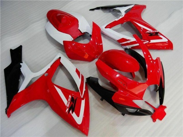 Cheapest 2006-2007 Red White Suzuki GSXR 600/750 Motorbike Fairing Canada Cheapest 2006-2007 Red White Suzuki GSXR 600/750 Motorbike Fairing Canada