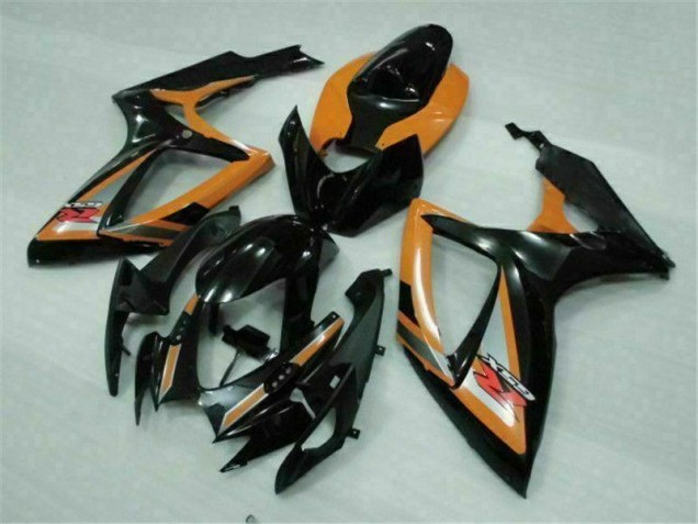 Cheapest 2006-2007 Black Orange Suzuki GSXR 600/750 Bike Fairings Canada Cheapest 2006-2007 Black Orange Suzuki GSXR 600/750 Bike Fairings Canada