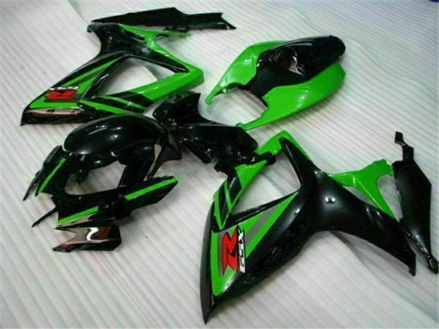 Cheapest 2006-2007 Black Green Suzuki GSXR 600/750 Replacement Motorcycle Fairings Canada Cheapest 2006-2007 Black Green Suzuki GSXR 600/750 Replacement Motorcycle Fairings Canada