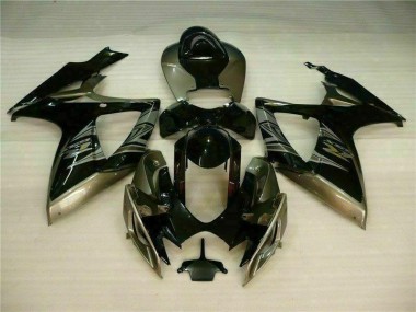 Cheapest 2006-2007 Black Grey Suzuki GSXR 600/750 Motorcycle Replacement Fairings Canada