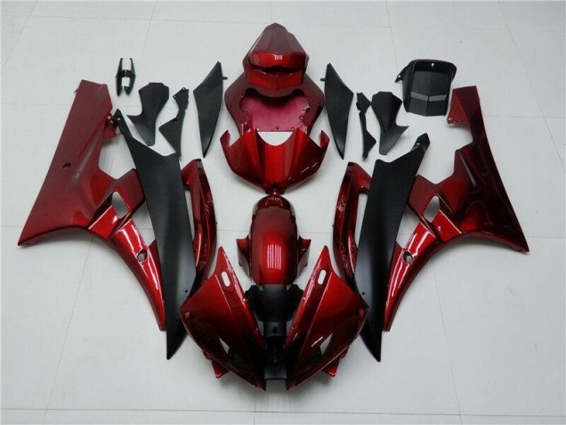 Cheapest 2006-2007 Red Black Yamaha YZF R6 Bike Fairings Canada Cheapest 2006-2007 Red Black Yamaha YZF R6 Bike Fairings Canada