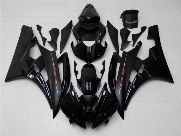 Cheapest 2006-2007 Glossy Matte Black Yamaha YZF R6 Motor Bike Fairings Canada Cheapest 2006-2007 Glossy Matte Black Yamaha YZF R6 Motor Bike Fairings Canada
