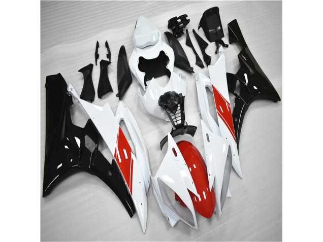 Cheapest 2006-2007 Red White Black Yamaha YZF R6 Moto Fairings Canada Cheapest 2006-2007 Red White Black Yamaha YZF R6 Moto Fairings Canada