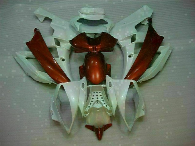 Cheapest 2006-2007 White Brown Yamaha YZF R6 Motorcylce Fairings Canada Cheapest 2006-2007 White Brown Yamaha YZF R6 Motorcylce Fairings Canada