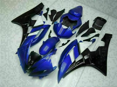 Cheapest 2006-2007 Blue Black Yamaha YZF R6 Motorcycle Fairing Kit Canada