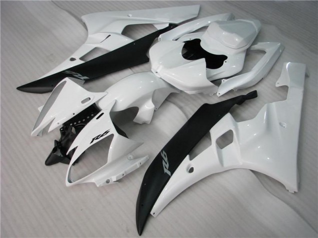 Cheapest 2006-2007 White Black Yamaha YZF R6 Motorcycle Bodywork Canada Cheapest 2006-2007 White Black Yamaha YZF R6 Motorcycle Bodywork Canada