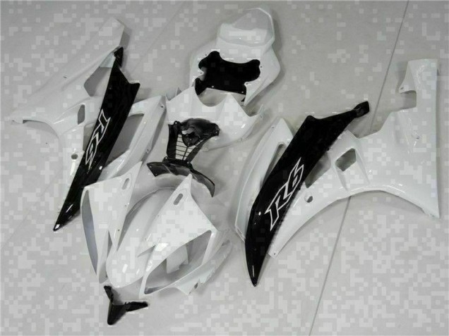 Cheapest 2006-2007 White Black Yamaha YZF R6 Bike Fairings Canada Cheapest 2006-2007 White Black Yamaha YZF R6 Bike Fairings Canada