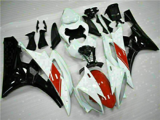 Cheapest 2006-2007 White Yamaha YZF R6 Replacement Motorcycle Fairings Canada Cheapest 2006-2007 White Yamaha YZF R6 Replacement Motorcycle Fairings Canada