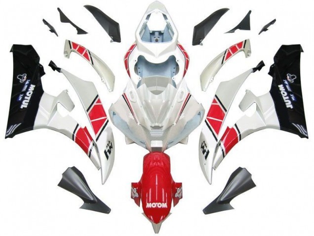 Cheapest 2006-2007 White Red Black Yamaha YZF R6 Bike Fairings Canada Cheapest 2006-2007 White Red Black Yamaha YZF R6 Bike Fairings Canada
