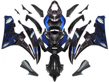 Cheapest 2006-2007 Black Blue Flame Yamaha YZF R6 Motor Bike Fairings Canada