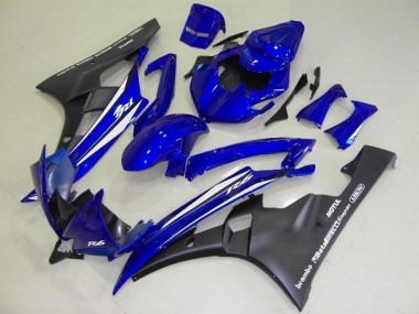 Cheapest 2006-2007 Blue Black Yamaha YZF R6 Motorcyle Fairings Canada