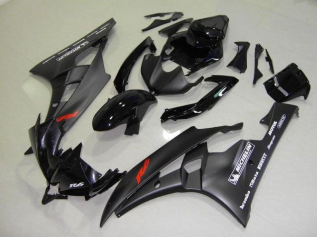 Cheapest 2006-2007 Black Yamaha YZF R6 Bike Fairings Canada Cheapest 2006-2007 Black Yamaha YZF R6 Bike Fairings Canada