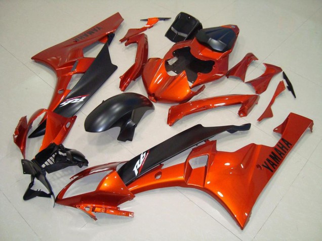 Cheapest 2006-2007 Orange Matte Black Yamaha YZF R6 Motorcycle Replacement Fairings Canada Cheapest 2006-2007 Orange Matte Black Yamaha YZF R6 Motorcycle Replacement Fairings Canada