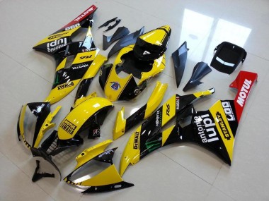 Cheapest 2006-2007 Yellow Monster Lupi Yamaha YZF R6 Motorcycle Fairing Kits Canada