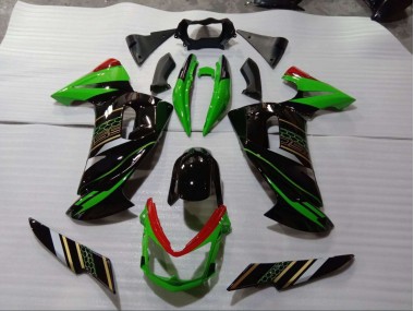 Cheapest 2006-2008 Green Black Kawasaki EX650 Bike Fairings Canada