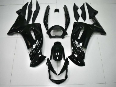 Cheapest 2006-2008 Glossy Black Kawasaki EX650 Motorbike Fairings Canada
