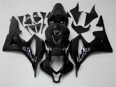Cheapest 2007-2008 Glossy Black Honda CBR600RR Bike Fairings Canada