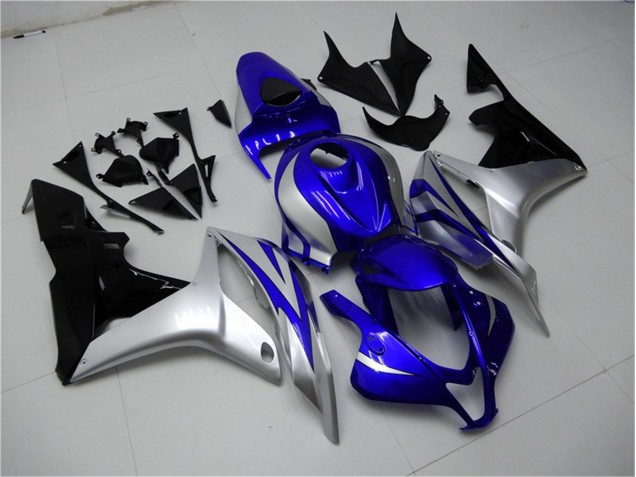 Cheapest 2007-2008 Blue Silver Black Honda CBR600RR Replacement Motorcycle Fairings Canada