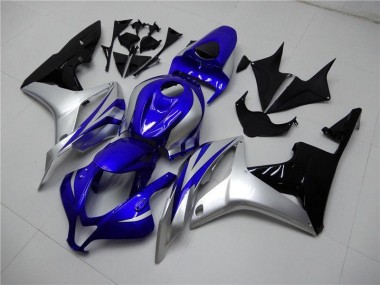 Cheapest 2007-2008 Blue Silver Black Honda CBR600RR Replacement Motorcycle Fairings Canada