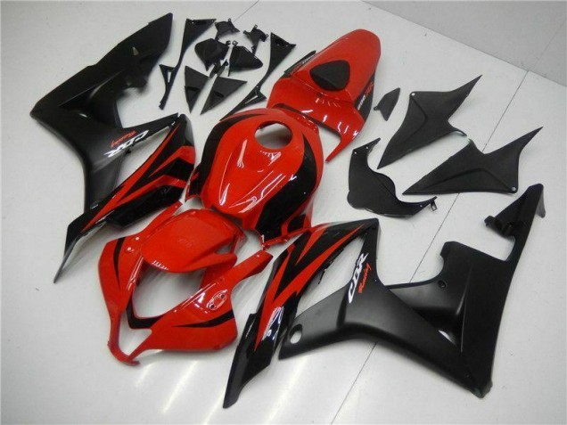 Cheapest 2007-2008 Black Red Honda CBR600RR Motor Bike Fairings Canada Cheapest 2007-2008 Black Red Honda CBR600RR Motor Bike Fairings Canada