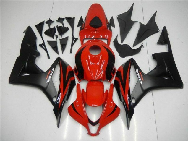 Cheapest 2007-2008 Black Red Honda CBR600RR Motor Bike Fairings Canada Cheapest 2007-2008 Black Red Honda CBR600RR Motor Bike Fairings Canada
