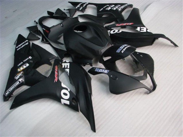 Cheapest 2007-2008 Black Repsol Honda CBR600RR Motorbike Fairing Canada